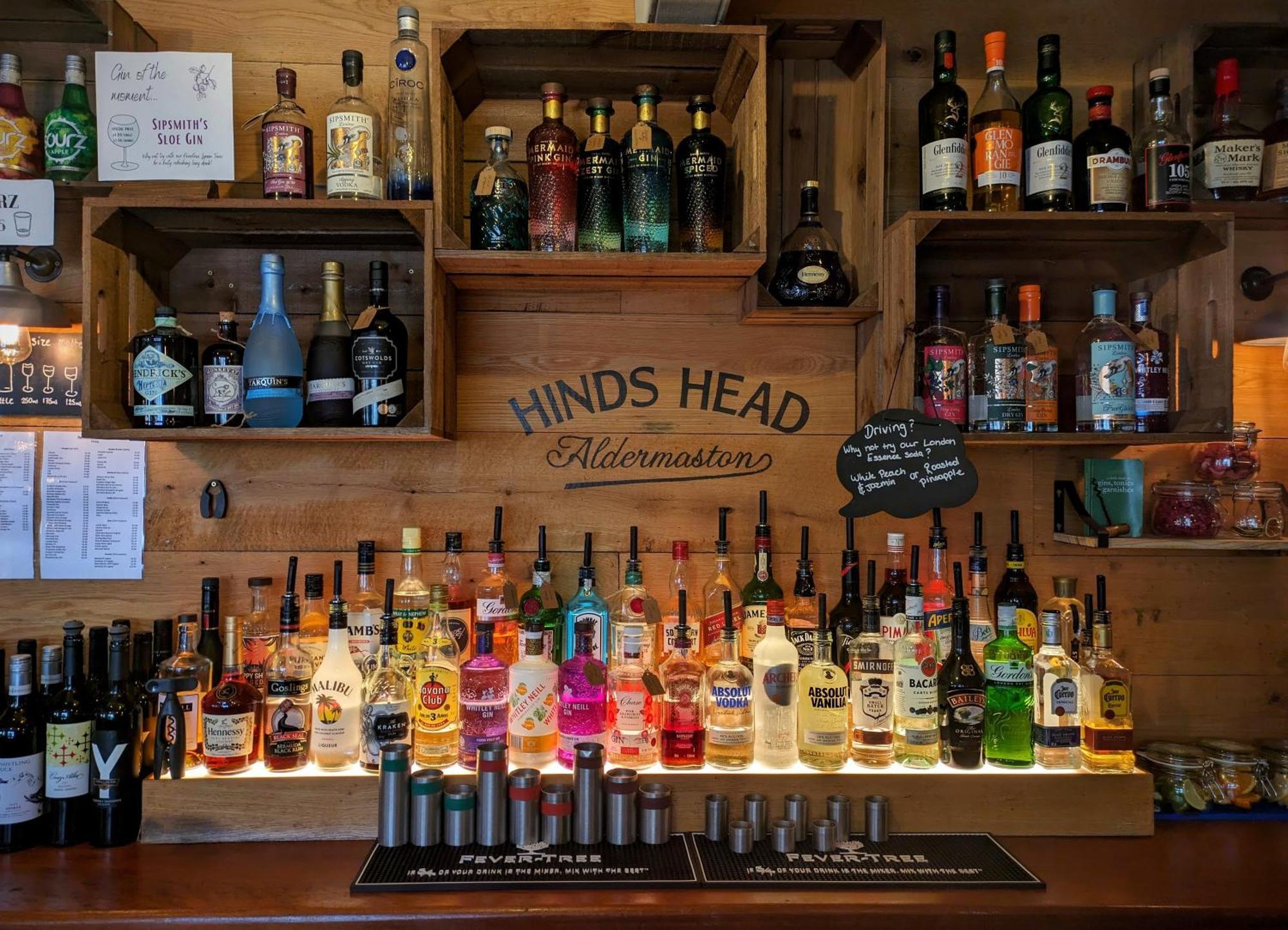 Hinds Head Otel Aldermaston Dış mekan fotoğraf
