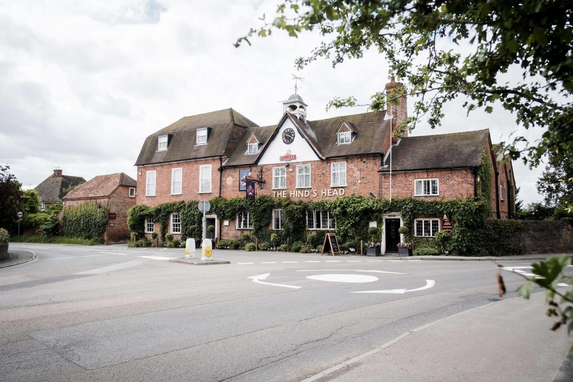 Hinds Head Otel Aldermaston Dış mekan fotoğraf