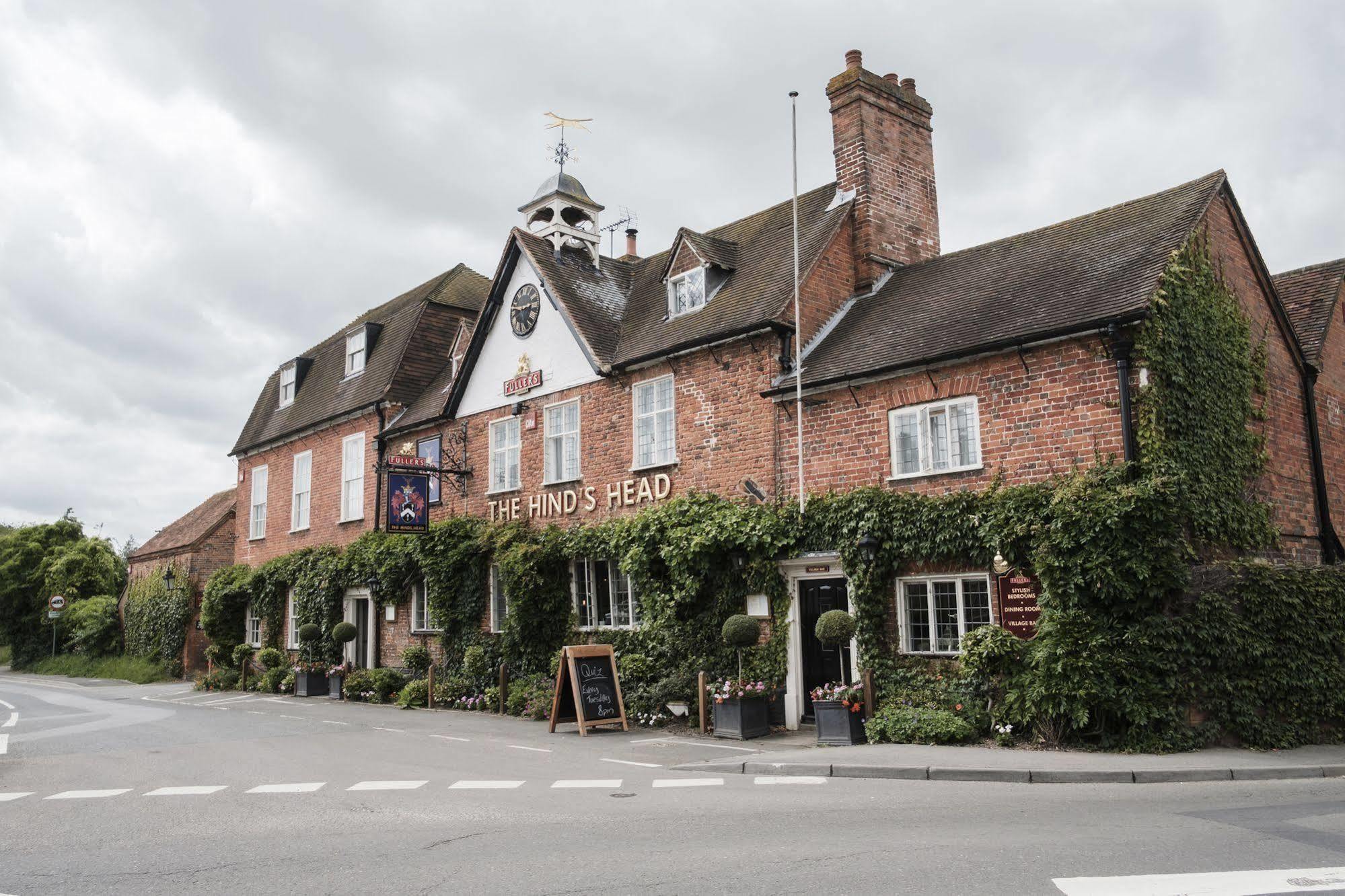 Hinds Head Otel Aldermaston Dış mekan fotoğraf
